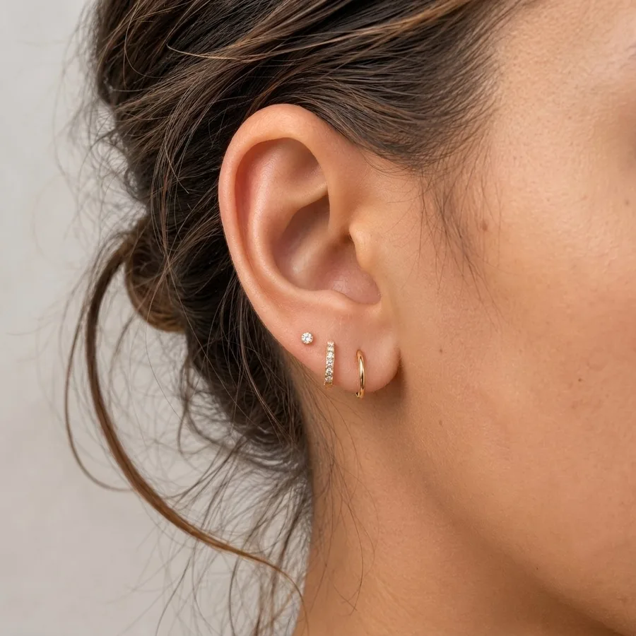 lobe piercing, Ink Story Kristiansand