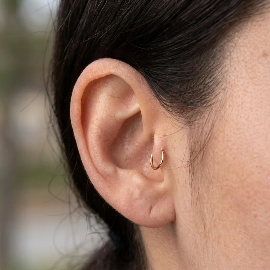 tragus piercing, Ink Story Kristiansand