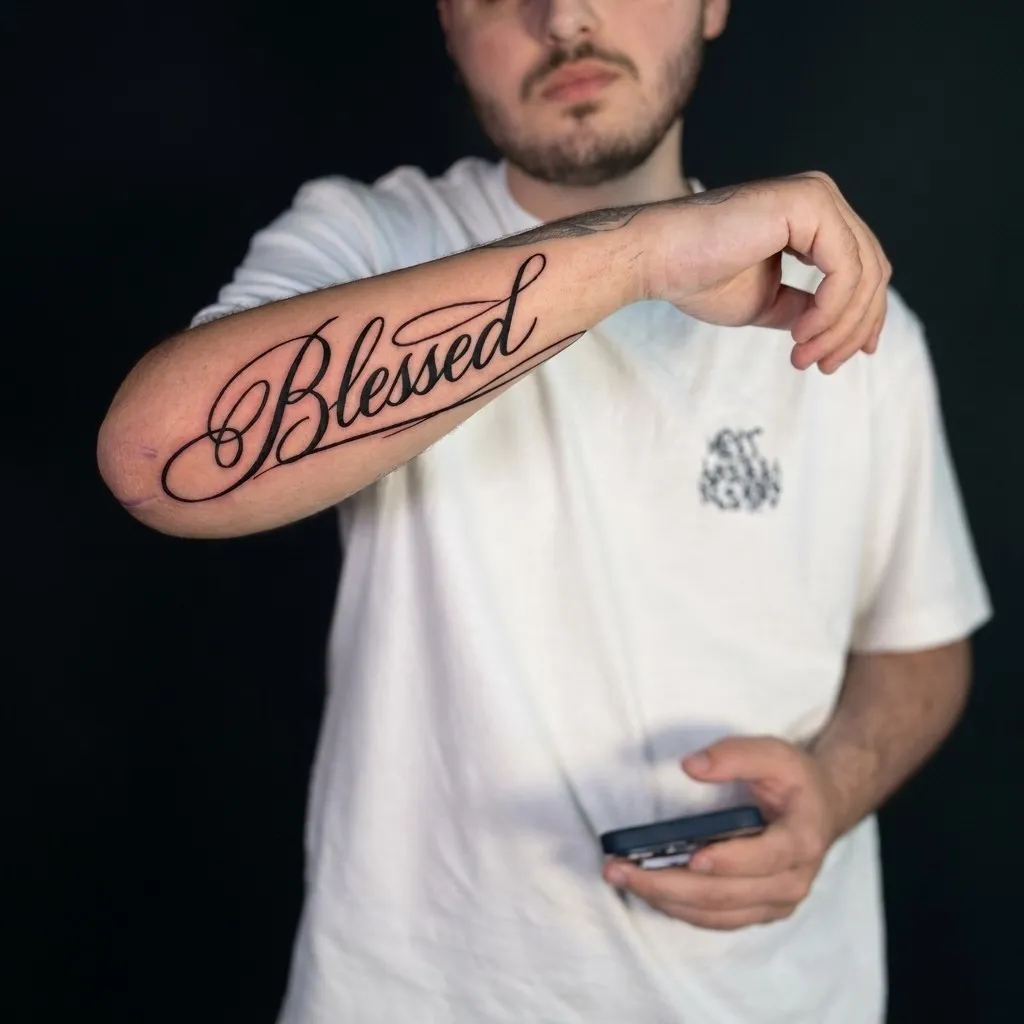 Blackwork & script