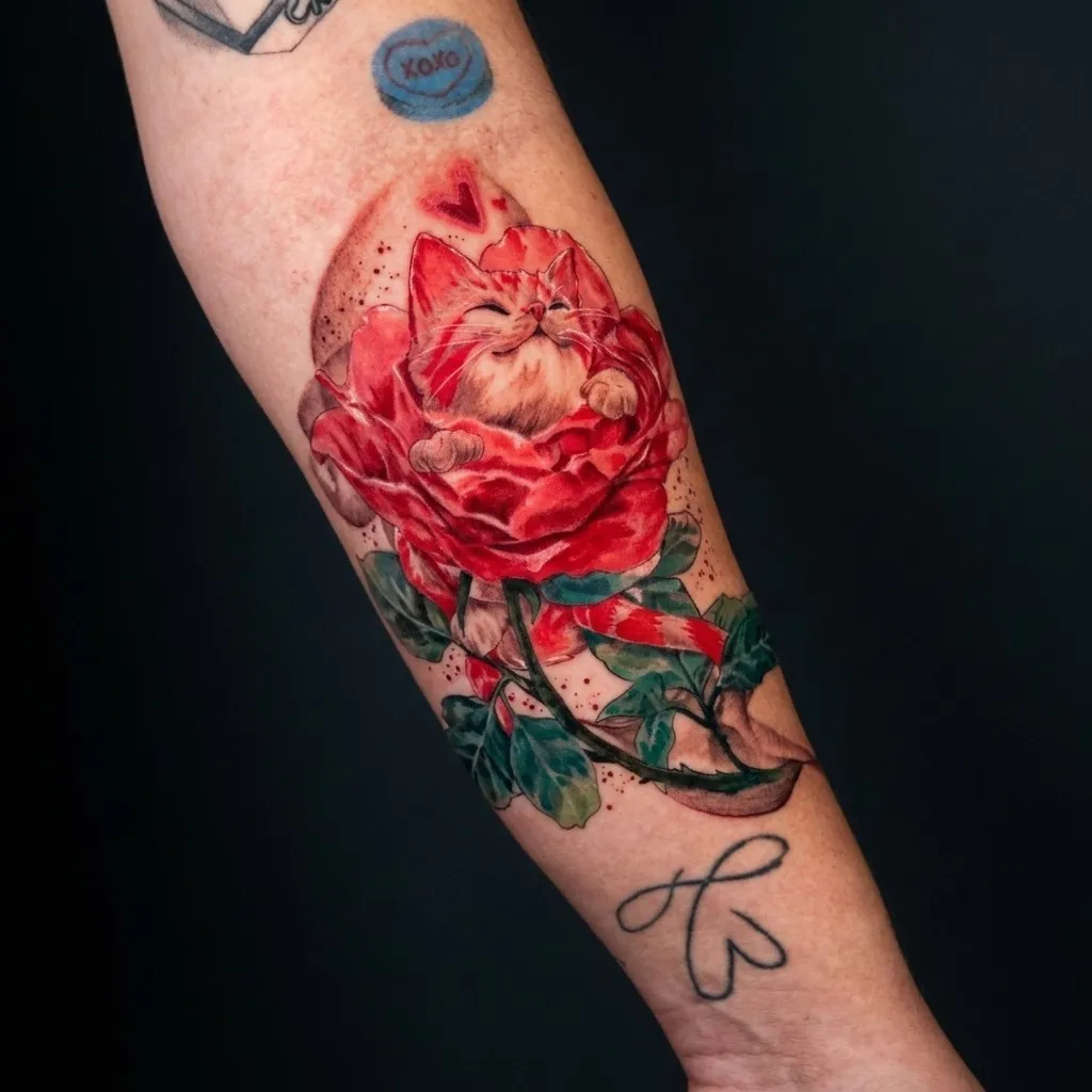 Farge / fargerealisme · Forearm · 25 × 10 cm · 1 økter