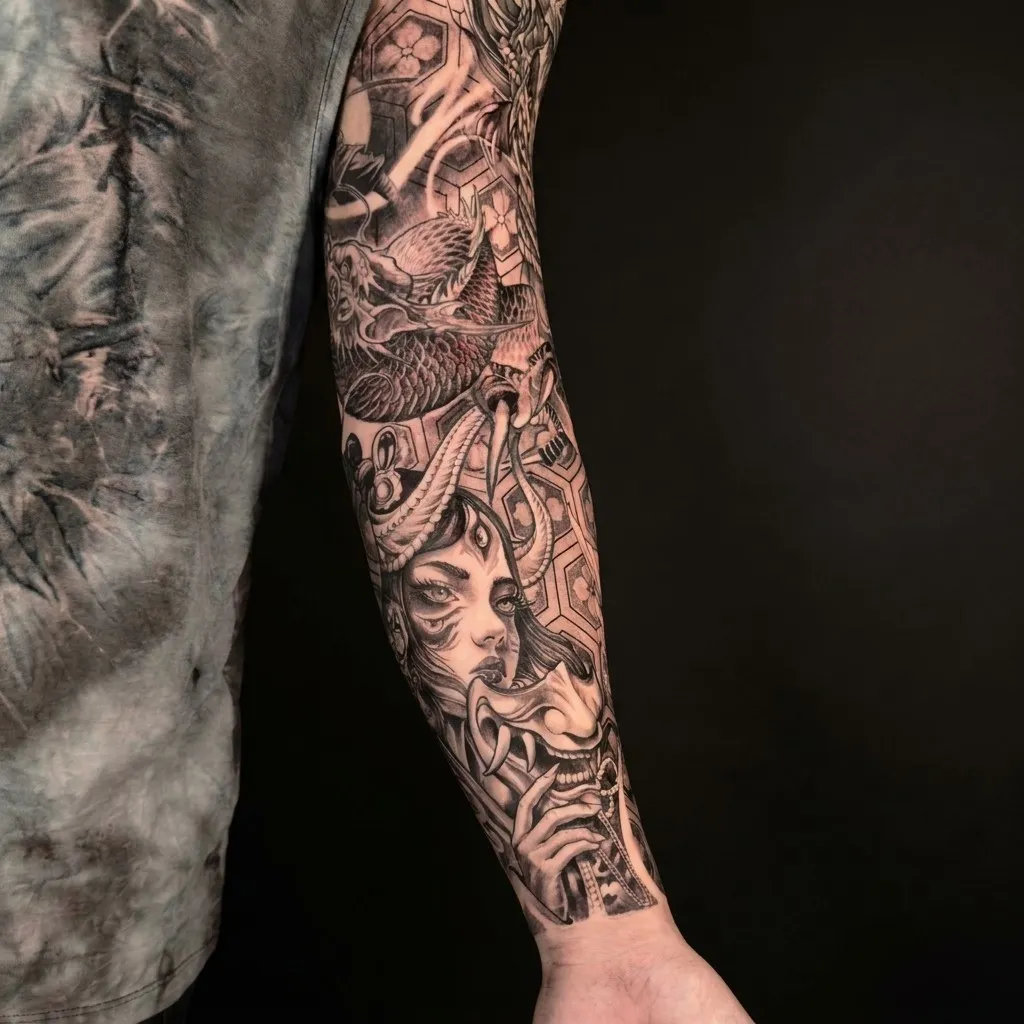 Japansk / oriental · Arm sleeve · 1 økter