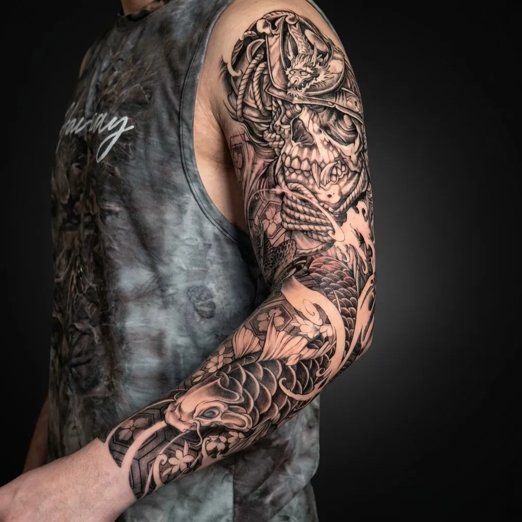 Japansk / oriental · Arm sleeve · 1 økter