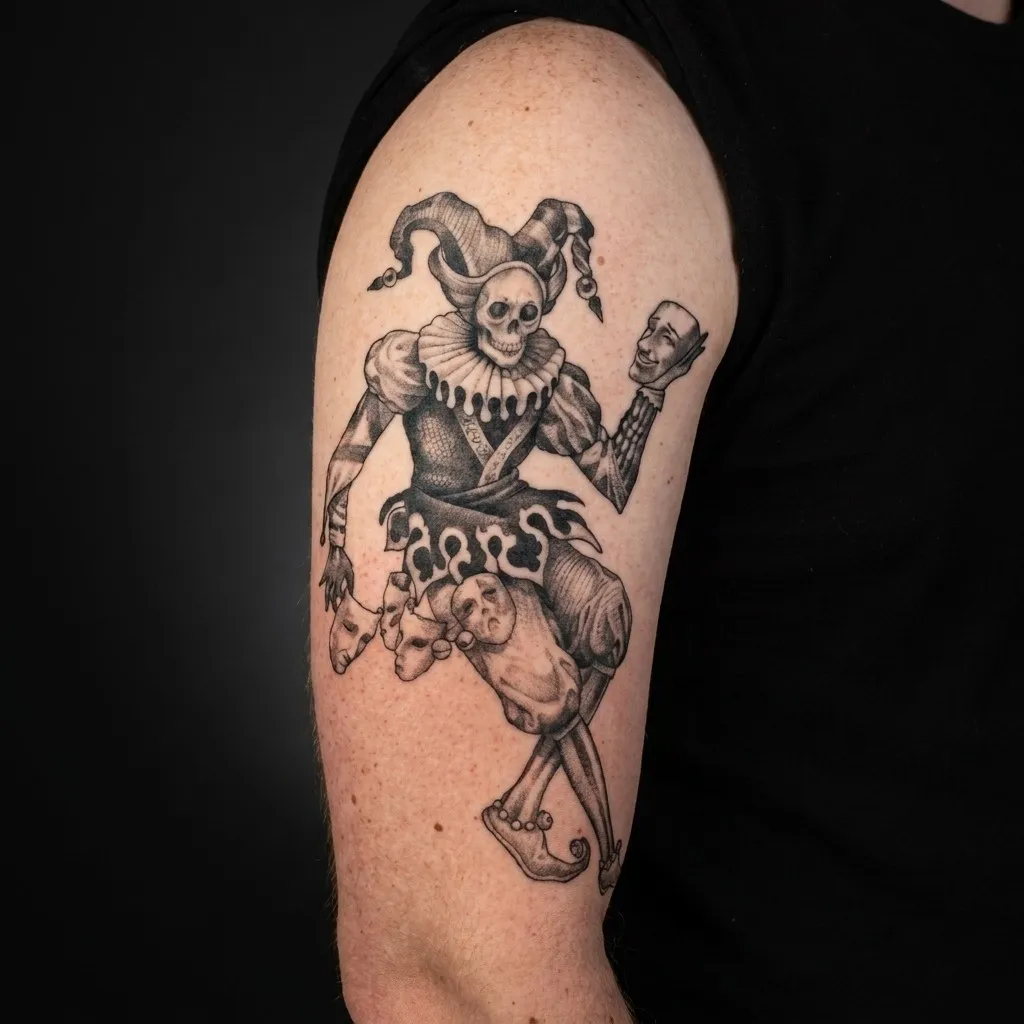 Grafisk / Grodd & cover-ups · Upper arm · 30 × 12 cm · 1 økter · Grodd