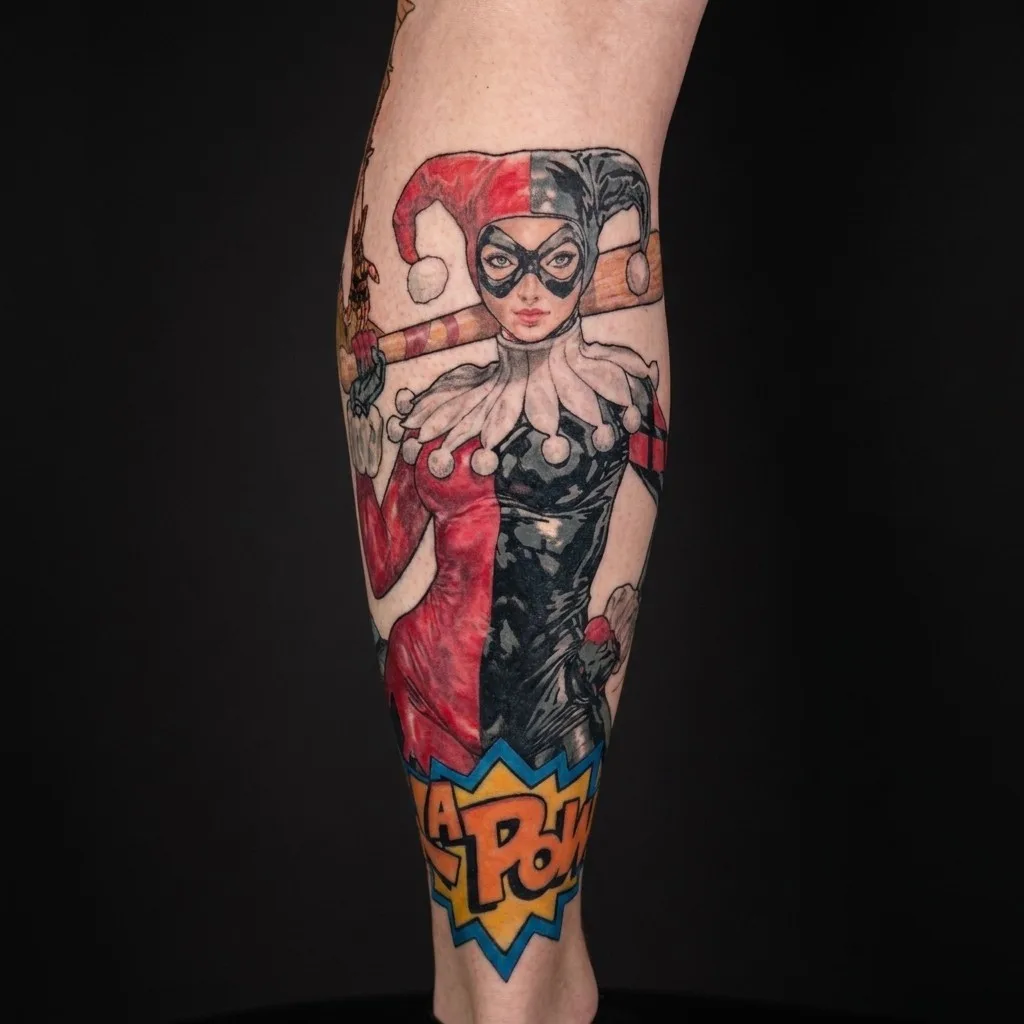 Farge / fargerealisme / Grodd & cover-ups · Lower leg · 40 × 15 cm · 1 økter · Grodd
