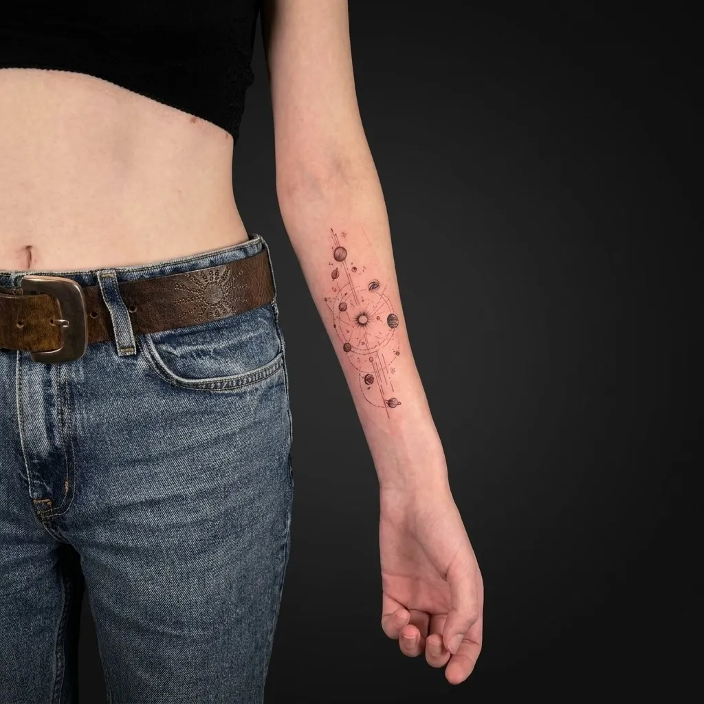 fine-line tattoo, Ink Story Kristiansand
