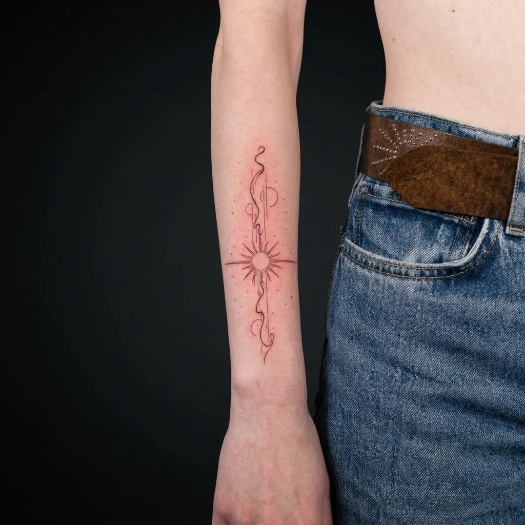 fine-line tattoo, Ink Story Kristiansand