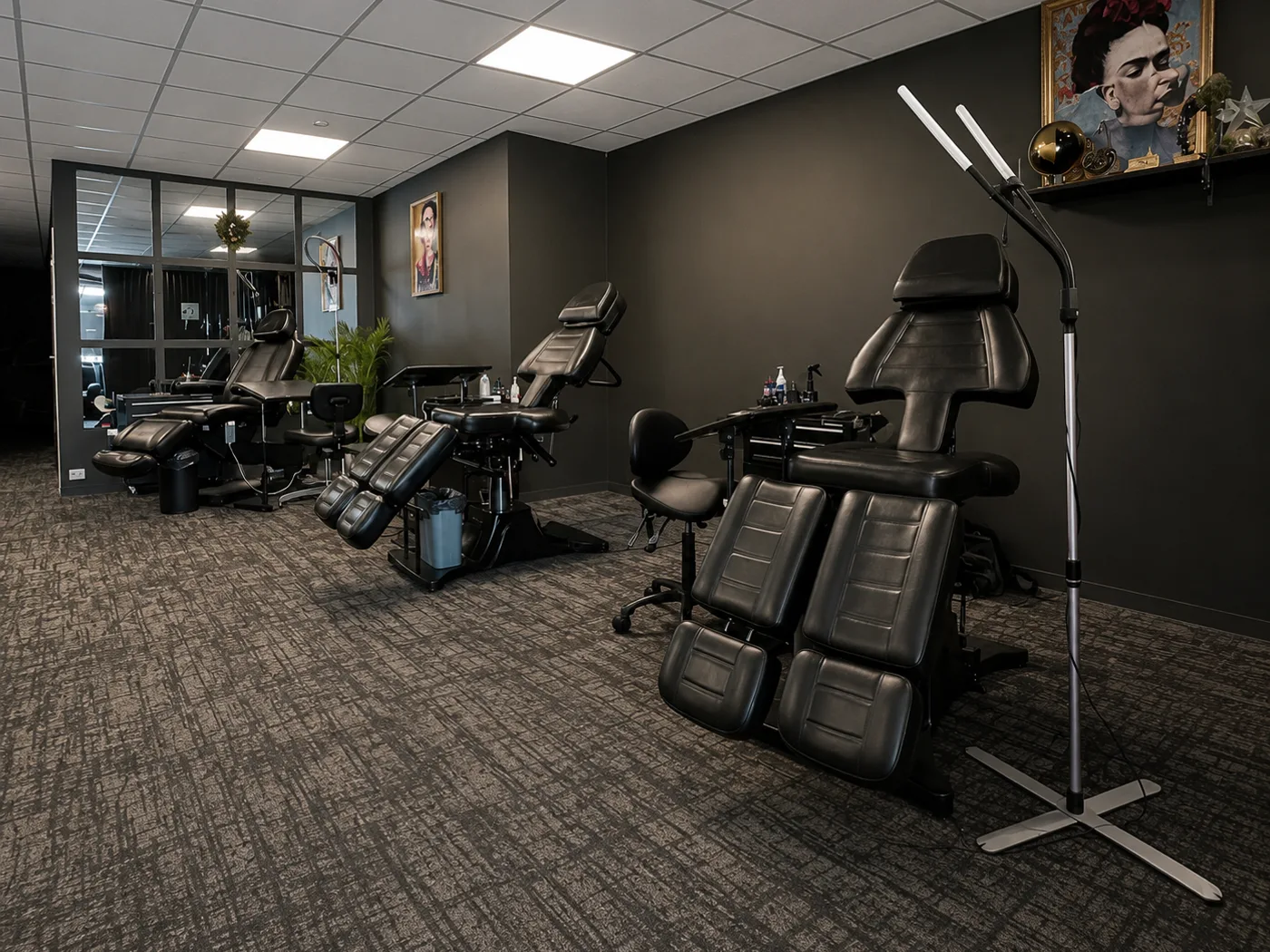 Ink Story studio interior, Kristiansand
